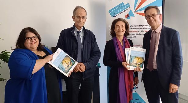 Remise des rapports de l'IRSN à la CNDP