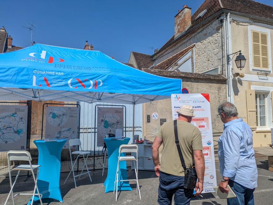 Newcleo : débat mobile pour la partie Est du projet à Provins
